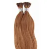 16 "-24" # 613 Extensions de cheveux I tip Extensions de cheveux blond platine humain - sans i tip Extensions de cheveux à la kératine pré-collées 0,5 g / s 100 s pack4825373