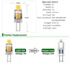 DIFFABLE G4 LED 12 V AC / DC COB LICHT 2W 4W LED Lamp Kroonluchter Lampen Vervangen halogeenlampen 100pcs / lot