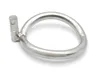Aço inoxidável galos anéis de metal gaiola cinto bondage engrenagem para homens pênis anel bdsm brinquedos gaiolas sexo masculino device1644893