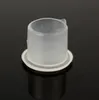 1000pcs 15 mm Gran tamaño Clear White Tattoo Ink Cups para tapas de maquillaje permanente Suministro7051353