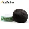 Bellahair 100 Human Hair Bun Extension Donut Chignon Hairpieces för både kvinnor och män Instant Up Do Fake Bun Scrunchies5489145