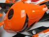 Högkvalitativ fairingkit för Honda CBR60O F2 91 92 93 94 Orange Svart Fairings Set CBR600 F2 1991-1994 OY13