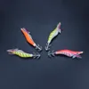 Noctilucent Glow Barbe Crevettes Crevettes Leurres Seiche Calmar Jigs Appâts Crochet