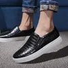 Lederen Mode Flats Casual Ademende Mannen Schoenen Mocassins Mannen Loafers Hight Quality Rijschoenen