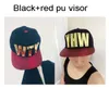 Kulkapslar pu 3d bokstäver gyllene män kvinnor nya unisex justerbar baseball cap diy namn bokstav bomull hip hop coola stiliga hattar