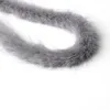 2017 Hot Choker coréen laine de vison chandail chaîne long Colliers Chokers perle peluche écharpe collier 5 couleurs