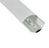 10 X 1M sets/lot 60 angle led strip light aluminum channel and aluminum profile led for kitchen or cabinet lamps
