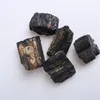 Commercio all'ingrosso 500g naturale nero tourmalina gemme di cristallo energia chakra pietra minerale esemplari di ghiaia decorazione originale rock esemplen