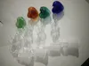 Kolorowe miłosne obraz Spiralne szklane miski Bongs Hoahs Słodkie miski z platformą olejną 14 lub 18 mm miski na bongs