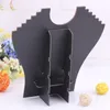 Fashion Black Necklace Stand Jewelry Pendants Display Holder Jewelry Organizer Shelf Rack Earring Pendants Showcase Jewelry Decoration