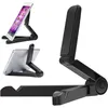 Foldbar Aframe Labelledesk hållare Telefon Tablett Standmontering för iPad Mini Air 1 2 3 4 Ny tablettfäste7200096