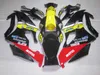 Moldagem por injeção livre personalizar kit de carenagem para yamaha yzf r6 06 07 amarelo preto vermelho carenagens set YZFR6 2006 2007 OT32