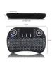 Cor branca backlight bateria de lítio i8 Flying Air Mouse 2.4G teclado sem fio controladores remotos touchpad para PC Notebook Android TV Box