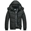 Winterjas Dik Houd Warm Thermische Ontspanning Rib Lange Mouw Coat Parka Mannen Outdoors Hoodie Verwijderbare Jassen Parka