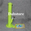 2 stks Silicone Wax Container met vierkante vellen Pads Mat Silicone Bong Silicon Water Pipe Dabber Tool voor Dry Herb Jars DAB