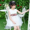 Sommer Kinder Girl039s Tutu Spitzenkleider Süßes elegantes weißes Kleid Geburtstagsfeier Prinzessin Top Tutu Kleider für Babys6252750