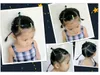 ファッション子供カラフルな熱い髪のゴム製のバンドの女の子ワンタイムヘアループキッズヘアロープミックスカラー