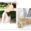 양동이 모자 도매 패션 스타일 여성 레이디 접이식 롤 태양 해변 넓은 가장자리 밀짚 바이저 모자 모자