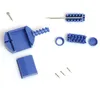 10PCS Uhrenarmband-Bügel-Armband-Pin-Einsteller-Verbindungs-Entferner-Werkzeug-Reparatur-Werkzeuge blue302O