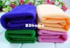 Whole 10pcs lot Microfiber Water Ultra-Absorptive Bath Dry Towel For Dog Pet 2 sizes to Choose Mix Colors269h