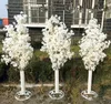 Nouvelle Arrivée Fleurs De Cerisier Arbre Route Conduit De Mariage Coureur Allée Colonne Centres Commerciaux Porte Ouverte Décoration Stands