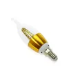 Высокие люмена Светодиодные лампы E14 SMD2835 Энергосберегающие Лампы Свеча Свеча 5W 7W 220V 110V для люстры Домашняя освещая лампа