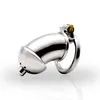 Couper, dispositivo masculino de bloqueio discreto de aço inoxidável com cateter uretral, gaiola peniana, cinto de virgindade, anel peniano, CPA267-13654178