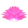 Lägsta pris på försäljning DIY Modern Pinecone Pendant Light Creative Lily Lotus Novel LED E27 35/45 / 55cm IQ Pussellampa Vit