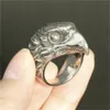 1pc Support Drop Ship New Animal Eagle Ring 316L