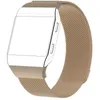 Nyaste Smart Tillbehör för Fitbit Ionic Rostfritt Stålband Smart Watch Band Metal Replacement Band för Fitbit Jonic