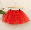 Dziewczynek Ubrania Tutu Spódnice Princess Dance Party Tulle Spódnica Cekiny Puszysty Szyfonowa Spódnica Dziewczyny Balet Dancewear Dress Kids Odzież