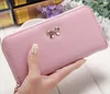 100 pz/lotto 2017 New Lady Women Clutch Leather Long Wallet Card Holder Purse Handbag Bag