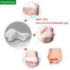 1 paire = 2 pièces gel de silicone bicyclique Hallux Valgus pouce orthèses orthopédiques orteil fendu gros os coussinet de pied gros orteil pouce éversion orteil arbalète soins