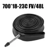 1Pcs 700*18-23C AV/FV Presta Valve 48L Presta Valve Road Bicycle Bike Cycling Inner Tubes Wheel Tire Cycling Accessory