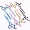 C1005 55039039 16cm Anpassad logotypguldfrisörsax Fabriksskärande sax tunnare Shears Professional 3291168