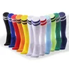 2017 Enfants Football Chaussettes Garçons Football Chaussette Enfant Au-dessus Du Genou Plaine Chaussettes Long Football Bas Hommes Sur Genou Haute Chaussette Baseball