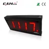 [GANXIN] 4-stelliges 3-Zoll-LED-Display mit hohem Charakter, digitaler Zähler, 12 V, Countdown/Up-Zähler 0–9999, mit IR-Fernbedienung, rote Farbe