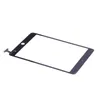 50 stks nieuwe touchscreen glazen paneel digitizer voor iPad mini 1 2 zwart en wit