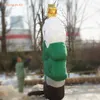 Ballon gonflable vert de modèle d'arbre de simulation d'arbre de Noël extérieur de 3m pour la décoration de parc et de cour