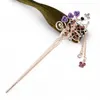 high quality Tassel headdress roses hairpin fashion fresh step shake hairpin hair ornaments hot DMFZ026 mix order pieces a lot