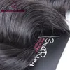 Greatremy® 9a svart färg brasiliansk Virgin Hair Bundle Deals Loose Deep Wave Human Hair Weave Mode för kvinnor