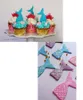 New Arrival Fashion DIY Christening Mermaid Fish Scales Fish Tail Fondant Cake Silicone Molds Baking Tools Chocolate