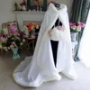 Bridal Capes Wedding Cloaks Faux päls perfekt för vuxen mode vinter bröllop brud mantlar cape bröllop cape8128050