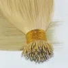 Wholesaleナノリングヘアエクステンション1G /ストランド60＃50S /パック26 "ノッチングノンシェージングの速い出荷