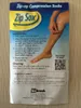Zip Sox – chaussettes de Compression à fermeture éclair pour les genoux, supporte les bas de jambe, bout ouvert, façonnant chaud, noir et Beige, par DHL, 200 paires/lot