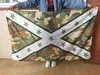 Fabricante profesional de banderas, 90x150cm, 36x60 pulgadas, poliéster 100D, pancarta de 3x5 pies con ojales de metal, bandera cruzada de camuflaje verde de EE. UU. 3808123