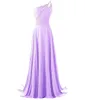 One Shoulder Gradient Chiffon Prom Dresses Sparkle Beaded Sequined FloorLength Long Ombre Formal Evening Bridesmaid Party Gown Sp6883082
