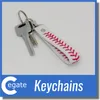 2016 Factory är billig baseball Keychain, Fastpitch Softball Accessoarer Baseball Seam Nyckelringar
