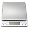 Portable Digital Kitchen Bench Household Scales Balance Weight Digital Jewelry Gold Electronic Pocket Weight + 2 Trays balance