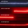 Striscia LED impermeabile da 60 pollici rossa/bianca per camion, indicatore di direzione del freno di retromarcia, per Ford GMC Chevy Dodge Toyota Nissan (confezione da 2)
